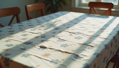 Grandma’s Old Tablecloth → Breezy Summer Resort Midi Skirt