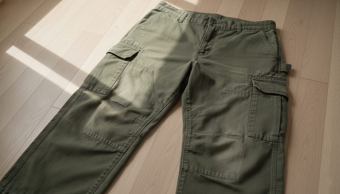 Boyfriend's Old Cargo Pants → Spicy Halter Cami Top