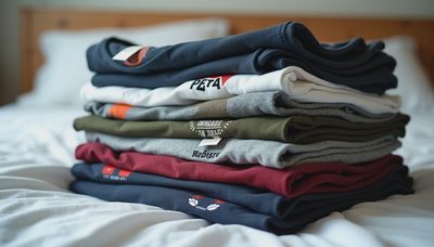 Unworn Short-Sleeve T-shirts → Custom Tote Bags