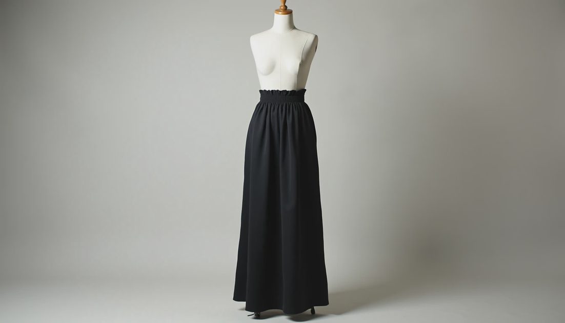 “Destructive” Transformation: Turning a Long Maxi Skirt into an Irregular Hem