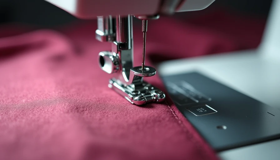 Visual context for sewing and embroidery machine