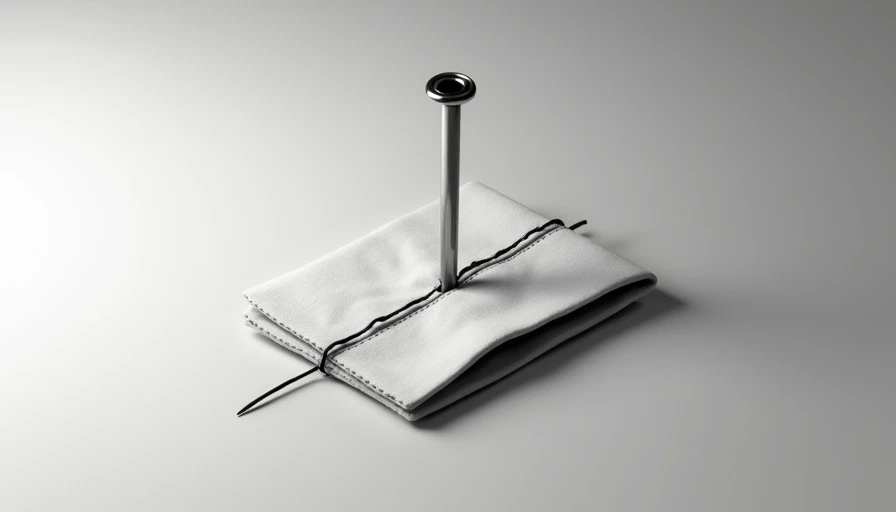 Visual context for parts of stitching machine
