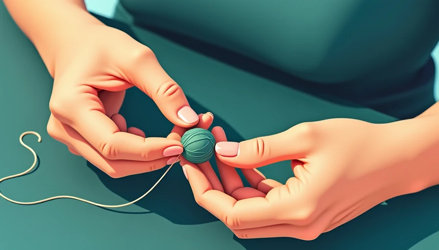 Visual context for how to thread a bobbin