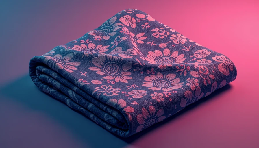 Visual context for kimono pattern