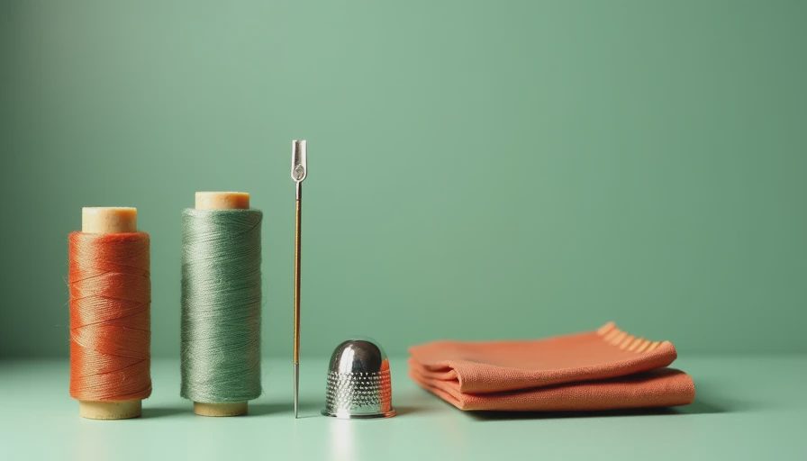 Visual context for sewing basics