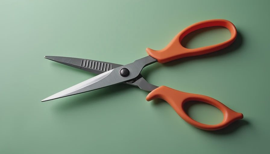Visual context for scissor for cloth
