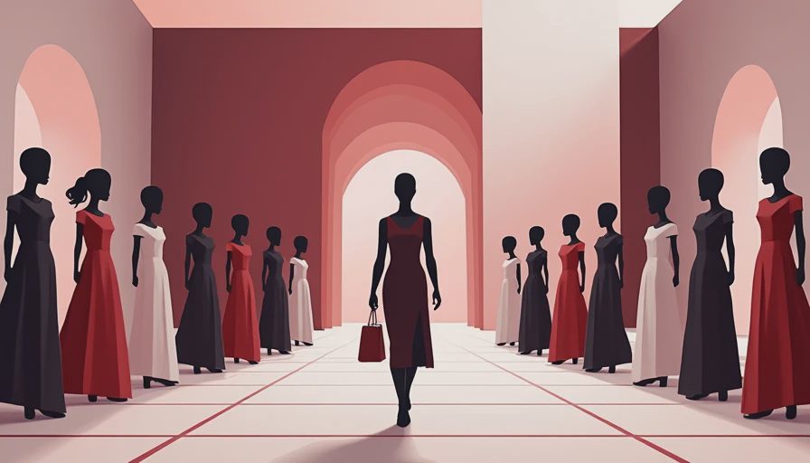 Visual context for clothing patterns vogue