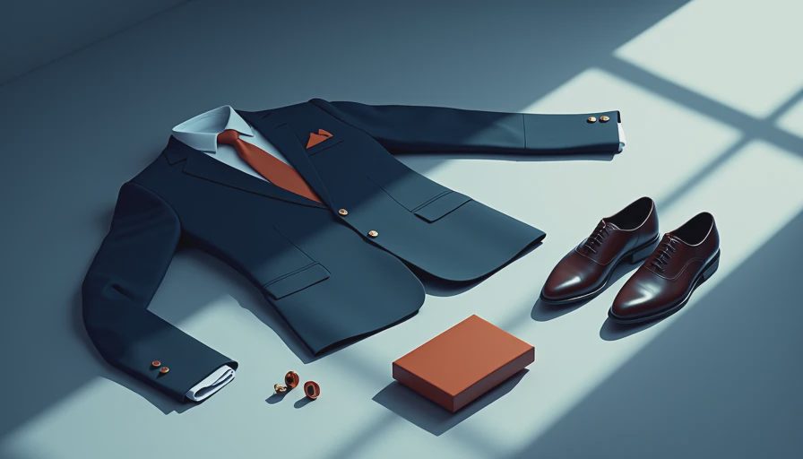 Visual context for how to style suits